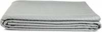 Calvin Klein White Label Marin Oval Bands Queen Coverlet, Crest Calvin Klein White Label Marin Oval Bands Queen Coverlet, Crest
