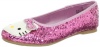 Hello Kitty Leila Ballet Flat (Little Kid),Pink,3 M US Little Kid