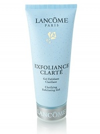 Clarifying Exfoliating Gel. For normal/combination skin...formulated with pineapple and papaya extracts and fine grains to remove dulling impurities. Leaves skin smooth, balanced, clean and radiant. 3.38 oz. Clarifying Exfoliating Gel. For normal/combination skin...formulated with pineapple and papaya extracts and fine grains to remove dulling impurities. Leaves skin smooth, balanced, clean and radiant. 3.38 oz.