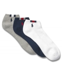 Gear up for the Olympics with these crew socks from Ralph Lauren. Gear up for the Olympics with these crew socks from Ralph Lauren.