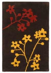Safavieh Soho Collection Soh316a Handmade New Zealand Wool Area Rug, 2-Feet by 3-Feet, Brown Safavieh Soho Collection Soh316a Handmade New Zealand Wool Area Rug, 2-Feet by 3-Feet, Brown