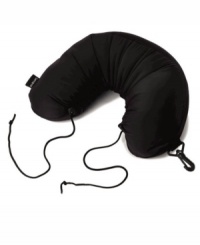 Meet your travel support. A silky, soft exterior, U-shaped design and microbead filling snuggle up to your neck, lower back, feet and wherever your body needs a little extra comfort. The versatile design secures around upright handles for easy transport. Meet your travel support. A silky, soft exterior, U-shaped design and microbead filling snuggle up to your neck, lower back, feet and wherever your body needs a little extra comfort. The versatile design secures around upright handles for easy transport.