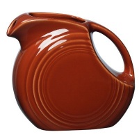 Fiesta 28-Ounce Small Disk Pitcher, Paprika Fiesta 28-Ounce Small Disk Pitcher, Paprika