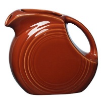 Fiesta 28-Ounce Small Disk Pitcher, Paprika