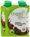 Orgain Creamy Chocolate Fudge, 11-Ounce Container (Pack of 12)