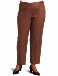 AK Anne Klein Women's Plus Size Slim Leg Pant AK Anne Klein Women's Plus Size Slim Leg Pant