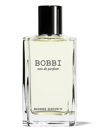 The same feminine scent you love with a sleek new look. We've updated the bottle of Bobbi's signature eau de parfum for an even more modern feel. Clean, fresh and pretty with the perfect blend of citrus, cucumber and cedar notes for a hint of femininity and sexiness. Made in USA. 1.7 oz. The same feminine scent you love with a sleek new look. We've updated the bottle of Bobbi's signature eau de parfum for an even more modern feel. Clean, fresh and pretty with the perfect blend of citrus, cucumber and cedar notes for a hint of femininity and sexiness. Made in USA. 1.7 oz.