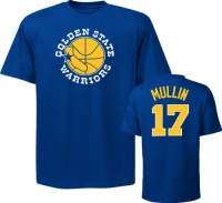 Chris Mullin Royal Majestic Hardwood Classic Name and Number Golden State Warriors T-Shirt Chris Mullin Royal Majestic Hardwood Classic Name and Number Golden State Warriors T-Shirt