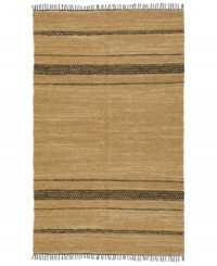 Olé! Spice up your decor with the gorgeously festive style of the Matador rug from St. Croix. Durable leather strips in elegant tan and ochre hues are meticulously hand woven with fine cotton strands, resulting in a beautiful, rustic texture and natural braided pattern that accents even the most eclectic decor. Olé! Spice up your decor with the gorgeously festive style of the Matador rug from St. Croix. Durable leather strips in elegant tan and ochre hues are meticulously hand woven with fine cotton strands, resulting in a beautiful, rustic texture and natural braided pattern that accents even the most eclectic decor.