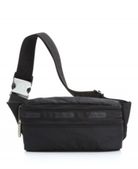 Sans purse. A practical solution to days when you need your hands free: the belt bag by LeSportsac.