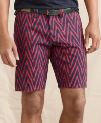 The bold contrast pattern on these Tuba shorts from Tommy Hilfiger will add a new element of style to a tired wardrobe. Part of the Millennium Promise Collection, which showcases clothing either made in Africa or with cotton sourced from local growers. The bold contrast pattern on these Tuba shorts from Tommy Hilfiger will add a new element of style to a tired wardrobe. Part of the Millennium Promise Collection, which showcases clothing either made in Africa or with cotton sourced from local growers.