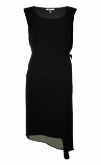 DKNYC Woman Asymmetrical Hem Plus Size Dress Black DKNYC Woman Asymmetrical Hem Plus Size Dress Black