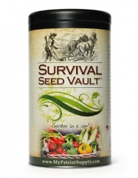 Survival Seed Vault - Heirloom Emergency Survival Seeds - Plant a Full Acre Crisis Victory Garden - 20 Easy-to-grow Varieties Survival Seed Vault - Heirloom Emergency Survival Seeds - Plant a Full Acre Crisis Victory Garden - 20 Easy-to-grow Varieties