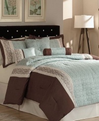 Pem America Ashbury 7 Piece Queen Comforter Bed In A Bag Set Pem America Ashbury 7 Piece Queen Comforter Bed In A Bag Set