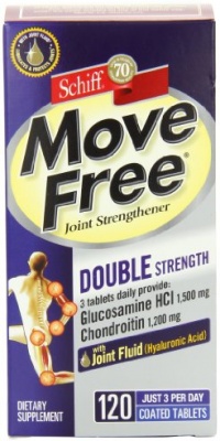 Move Free Advanced Double Strength Joint Supplement with Glucosamine, Chondroitin and Hyaluronic Acid, 80 Count Move Free Advanced Double Strength Joint Supplement with Glucosamine, Chondroitin and Hyaluronic Acid, 80 Count