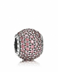 A pave-encrusted charm adds dazzling sparkle and a bold hit of color to your PANDORA bracelet. A pave-encrusted charm adds dazzling sparkle and a bold hit of color to your PANDORA bracelet.
