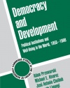 Democracy and Development: Political Institutions and Well-Being in the World, 1950-1990 (Cambridge Studies in the Theory of Democracy)