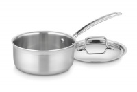 Cuisinart MCP19-16N MultiClad Pro Stainless Steel 1-1/2-Quart Saucepan with Cover Cuisinart MCP19-16N MultiClad Pro Stainless Steel 1-1/2-Quart Saucepan with Cover