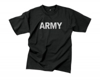 Black Military Physical Training ''Army'' T-Shirt Black Military Physical Training ''Army'' T-Shirt