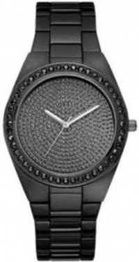 GUESS Sporty Radiance in Black IP Watch