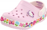 Crocs Hello Kitty Clog (Toddler/Little Kid),Bubblegum/Oyster,10/11 M US Toddler Crocs Hello Kitty Clog (Toddler/Little Kid),Bubblegum/Oyster,10/11 M US Toddler