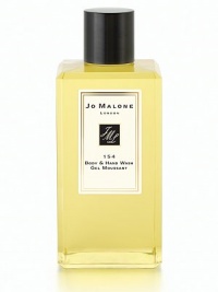 Named after her first boutique in London, Jo Malone's scent takes you on an olfactory journey with citrus notes, lavender, herbaceous basil and vetyver. 154 Body & Hand Wash imparts a moisturizing lather that awakens the senses. 8.5 oz. 