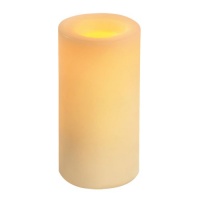 Inglow CG54600CR00 Flameless Round 6-Inch Pillar Candle, Cream Inglow CG54600CR00 Flameless Round 6-Inch Pillar Candle, Cream