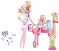 Barbie I Can Be Pediatric Doctor Playset Barbie I Can Be Pediatric Doctor Playset