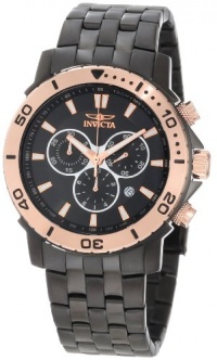 Invicta Men's 6791 Pro Diver Collection Chronograph Black Ion-Plated Stainless Steel Watch