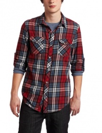 Hurley Men's Preamp Long Sleeve Woven Shirt