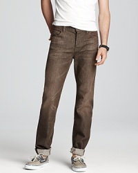 This straight leg jean from 7 For All Mankind pairs effortlessly with polos, tees and button-downs alike. This straight leg jean from 7 For All Mankind pairs effortlessly with polos, tees and button-downs alike.