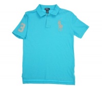 Ralph Lauren Large Pony Polo Shirt Teal X-Large 18/20 Ralph Lauren Large Pony Polo Shirt Teal X-Large 18/20