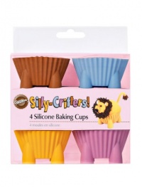 Wilton Silly Critters Baking Cups, Set of Four Wilton Silly Critters Baking Cups, Set of Four