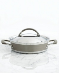 Incredible strength sandwiches a layer of aluminum between two of stainless steel for fast and even heating that delivers flawless food each and every time. Lock in important nutrients and vital flavors by topping off with the polished stainless steel lid, and clean up quick with a stainless steel dishwasher-safe construction that works on all stove types, including glass and induction! Lifetime warranty. Incredible strength sandwiches a layer of aluminum between two of stainless steel for fast and even heating that delivers flawless food each and every time. Lock in important nutrients and vital flavors by topping off with the polished stainless steel lid, and clean up quick with a stainless steel dishwasher-safe construction that works on all stove types, including glass and induction! Lifetime warranty.