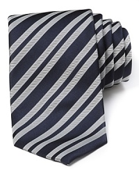 BOSS Black Diagonal Stripe Tie