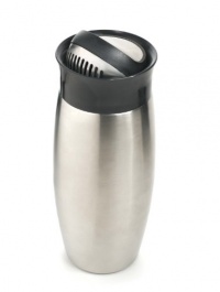 Metrokane Flip-Top Cocktail Shaker with Built-In Strainer