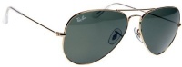 Ray Ban RB3025 Large Aviator Sunglasses - W3234 Arista Gold (G-15XLT Lens) - 55mm Ray Ban RB3025 Large Aviator Sunglasses - W3234 Arista Gold (G-15XLT Lens) - 55mm