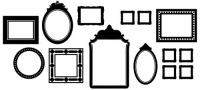 Graphique Home Decal, Framed Graphique Home Decal, Framed