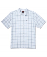 Go business casual-or just plain casual-in a comfortable checked shirt from Quiksilver. Go business casual-or just plain casual-in a comfortable checked shirt from Quiksilver.