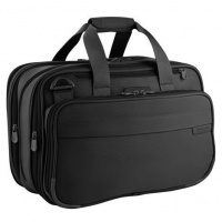 Briggs & Riley Luggage Expandable Cabin Bag, Black, Medium Briggs & Riley Luggage Expandable Cabin Bag, Black, Medium