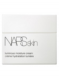This soft, velvety cream provides comfortable, long-lasting hydration, replenishing the skin with moisture and infusing it with luminosity. NARS' Light Reflecting Complex works in synergy with Hyaluronic Acid and Monoi Oil, which immediately moisturize the skin, soothing and comforting dryness on contact. Plumped with moisture, the appearance of fine lines and wrinkles is diminished as skin is visibly firmed. This soft, velvety cream provides comfortable, long-lasting hydration, replenishing the skin with moisture and infusing it with luminosity. NARS' Light Reflecting Complex works in synergy with Hyaluronic Acid and Monoi Oil, which immediately moisturize the skin, soothing and comforting dryness on contact. Plumped with moisture, the appearance of fine lines and wrinkles is diminished as skin is visibly firmed.