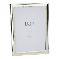 Lunt Silver Beads Frame, Silver, 5 x 7