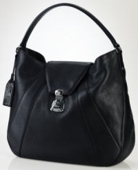 Upgrade your purse portfolio with this versatile hobo from Lauren Ralph Lauren. Supple leather is accented with polished hardware and signature detailing, making it the ultimate carryall for work or weekends. Upgrade your purse portfolio with this versatile hobo from Lauren Ralph Lauren. Supple leather is accented with polished hardware and signature detailing, making it the ultimate carryall for work or weekends.