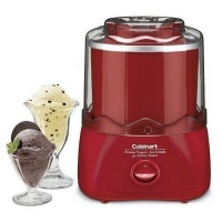 Cuisinart Frozen Dessert Maker (RED) - Frozen Yogurt, Ice-Cream & Sourbet Cuisinart Frozen Dessert Maker (RED) - Frozen Yogurt, Ice-Cream & Sourbet