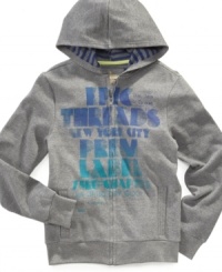 Casual cool for the laid-back attitude. This Epic Threads hoodie will be his quintessential topper all year round. Casual cool for the laid-back attitude. This Epic Threads hoodie will be his quintessential topper all year round.