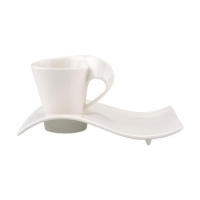 Villeroy & Boch New Wave Caffe Espresso Cup and Party Plate set Villeroy & Boch New Wave Caffe Espresso Cup and Party Plate set