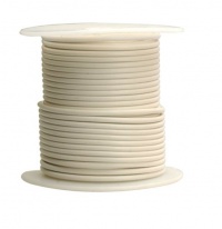 Coleman Cable 18-100-17 Primary Wire, 18-Gauge 100-Feet Bulk Spool, White Coleman Cable 18-100-17 Primary Wire, 18-Gauge 100-Feet Bulk Spool, White