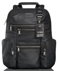 This versatile, casual backpack from Tumi works for business, school, commuting and travel so you can do it all with sophisticated style. This versatile, casual backpack from Tumi works for business, school, commuting and travel so you can do it all with sophisticated style.