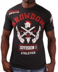 Throwdown By Affliction Knighted Men's T-Shirt Crewneck Tee Black Throwdown By Affliction Knighted Men's T-Shirt Crewneck Tee Black