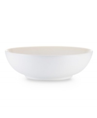 With clean lines in shades of white, the Kealia vegetable bowl dishes out casual fare with modern elegance, plus all the convenience of dishwasher- and microwave-safe stoneware. From Noritake's collection of white dinnerware. With clean lines in shades of white, the Kealia vegetable bowl dishes out casual fare with modern elegance, plus all the convenience of dishwasher- and microwave-safe stoneware. From Noritake's collection of white dinnerware.
